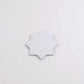 Seville 6.6 in. x 6.6 in. Matte Pure White Porcelain Star Wall and Floor Tile (5.31 sq ft/case) - 34 Pack