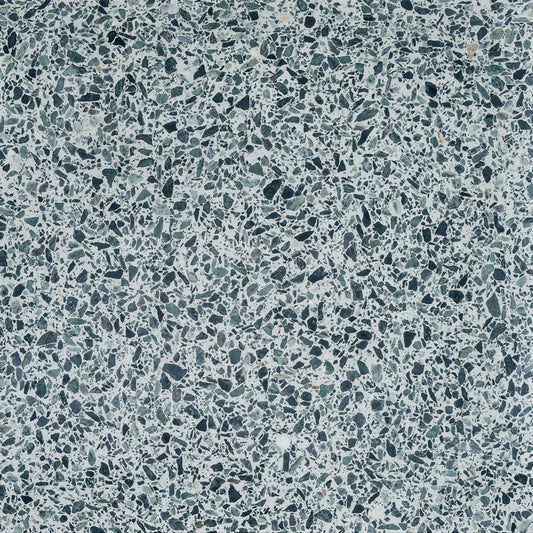 Forest Green White 24x24 Honed Square Terrazzo Large Format Tile (2 pack, 7.75 sq ft/case) - Sample