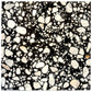 Terraforma 23.62 in. x 23.62 in. Polished Jet Black Terrazzo Large Format Wall and Floor Tile (15.5 sq ft/case) - 4 Pack