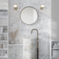 White Gray 10x11 Honed Hexagon Calacatta Gold Marble Mosaic Tile (5 pack, 3.75 sq ft/case)