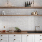 White Gray 11x12 Penny Round Polished Marble Mosaic Tile (5 pack, 4.47 sq ft/case)