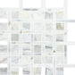 White Gray 12x12 Polished Basketweave Calacatta Gold, Thassos Mosaic Tile (5 pack, 5 sq ft/case)