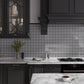 Eastern Black White 12x12 Polished Basketweave Marble Mosaic Tile (5 pack, 5 sq ft/case)