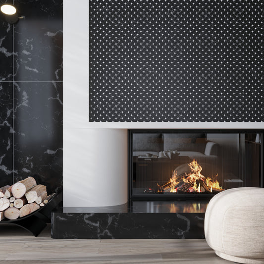 Eastern Black White 11x11 Honed Basketweave Marble Mosaic Tile (5 pack, 4.2 sq ft/case)