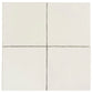 Terralis 5.9 in. x 5.9 in. Glossy Pearl White Porcelain Square Wall and Floor Tile (4.65 sq ft/case) - 19 Pack