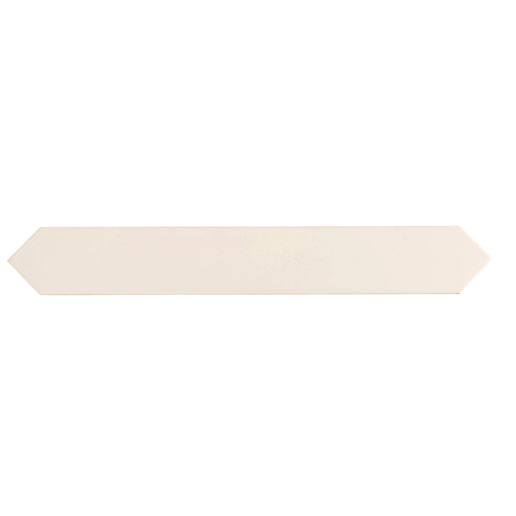 Terralis 3 in. x 19 in. Glossy Pearl White Porcelain Picket Wall and Floor Tile (7.65 sq ft/case) - 20 Pack