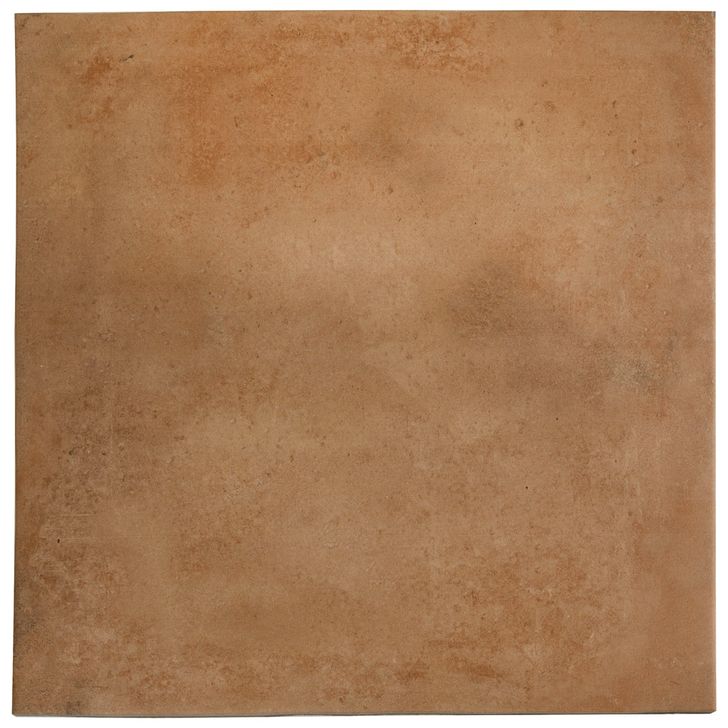 Terralis 17.7 in. x 17.7 in. Matte Terracotta Porcelain Large Format Wall and Floor Tile (10.9 sq ft/case) - 5 Pack