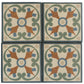 Terralis 5.9 in. x 5.9 in. Matte Deep Blue, Forest Green Terracotta Porcelain Square Wall and Floor Tile (4.65 sq ft/case) - 19 Pack