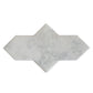 Terralis 7 in. x 2.5 in. Matte Beige Porcelain Star Wall and Floor Tile (5.33 sq ft/case) - 36 Pack