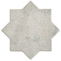Sample - Light Ash Beige 6x6 Matte Star Porcelain Tile (16 pack, 4.2 sq ft/case)
