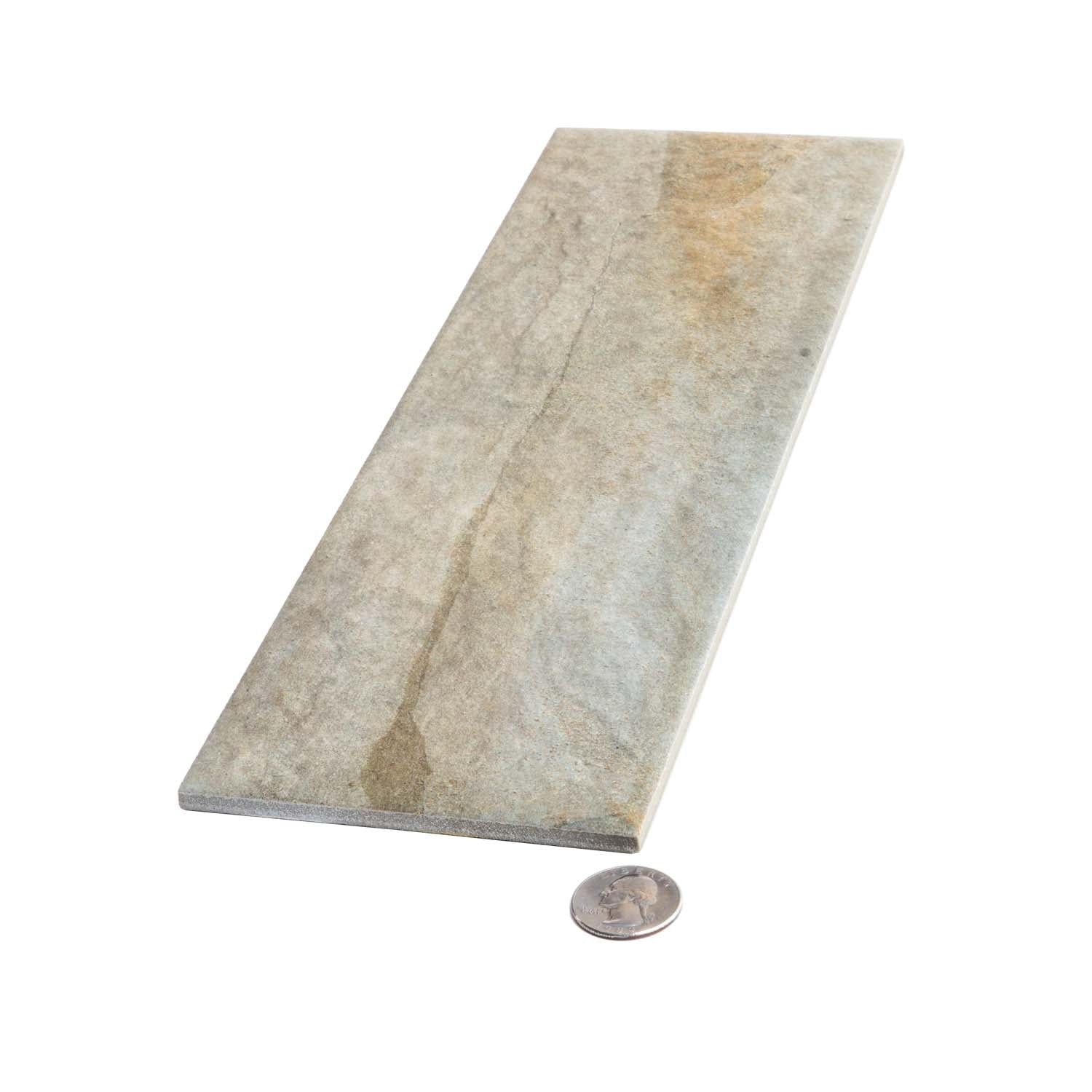 Light Brown 4x13 Matte Brick Porcelain Tile (31 pack, 12.034 sq ft/case) - Sample