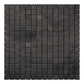 Charcoal Black 12x12 Honed Square Marble Mosaic Tile (5 pack, 5 sq ft/case) - Sample