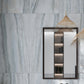 windy blue 24x48 large honed porcelain tile with soft blue and grey veining pattern