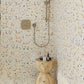 Beige 12x24 Textured Terrazzo Large Tile (7.75 sq ft/case, 4-Pack)
