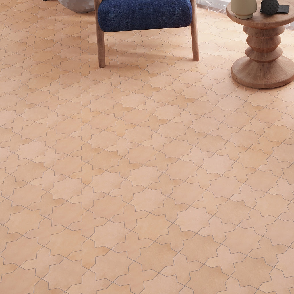 Terracotta 5x5 Matte Cross Porcelain Tile (34 pack, 5.31 sq ft/case)