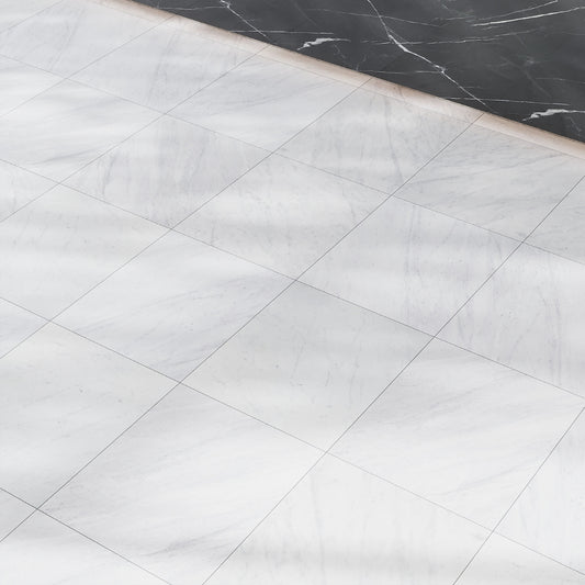 White 24x24 Matte Color Body Porcelain Large Tile (15.5 sq ft/case, 4-Pack)