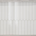 Pearl White 3x19 Glossy Picket Porcelain Tile (20 pack, 7.65 sq ft/case)