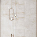 Light Cream Beige 24x48 Lappato Porcelain Large Format Tile (2 pack, 15.5 sq ft/case)