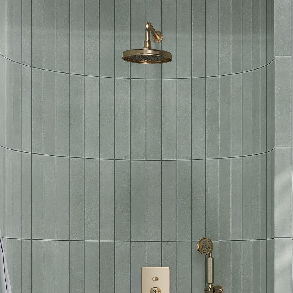 Sage Green 3x16 Matte Subway Porcelain Tile (44 pack, 14.21 sq ft/case)