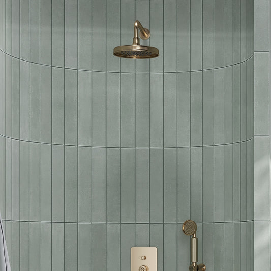 Sage Green 3x16 Matte Subway Porcelain Tile (44 pack, 14.21 sq ft/case)