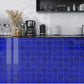 Cobalt Blue 5x5 Glossy Cross Ceramic Tile (27 pack, 5.37 sq ft/case)