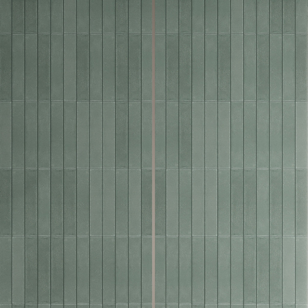 Muted Olive Green 3x16 Matte Subway Porcelain Tile (44 pack, 14.21 sq ft/case)