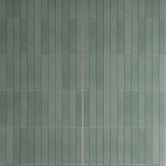 Muted Olive Green 3x16 Matte Subway Porcelain Tile (44 pack, 14.21 sq ft/case)