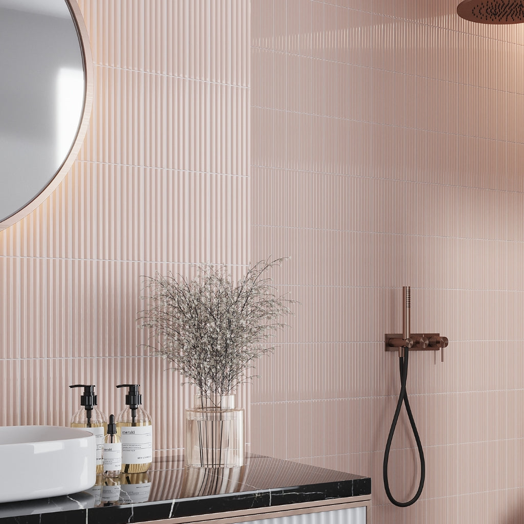 Ribbed Tile | Shop Ceramic & Porcelain Tiles for Showers, Walls & More ...