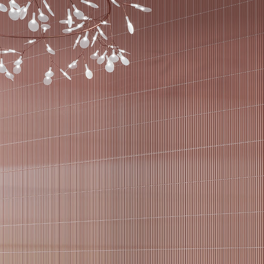 Red 2x8 Glossy Ceramic Subway Deco Tile (38 pack, 4.09 sq ft/case)