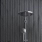 Gray 12x12 Glossy Glass Herringbone Mosaic Tile (4.59 sq ft/case, 5-Pack)