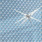 Blue Metallic Silver 12x9 Matte Diamond Glass Mosaic Tile (5 pack, 3.91 sq ft/case)
