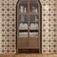 White Terracotta 8x8 Matte Square Motif Porcelain Tile (15 pack, 6.46 sq ft/case)