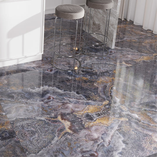 Hale Navy 24x48 Polished Porcelain Large Format Tile (2 pack, 15.55 sq ft/case)