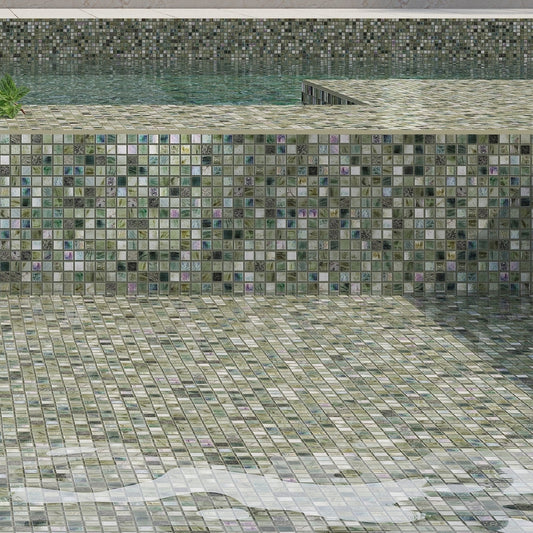 Emerald Green 12x12 Glossy Uniform Square Glass Mosaic Tile (10 pack, 9.3 sq ft/case)