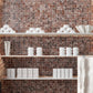 Rosso Levanto 12x12 Matte Gres Porcelain Square Mosaic Tile (5.82 sq ft/case, 6-Pack)