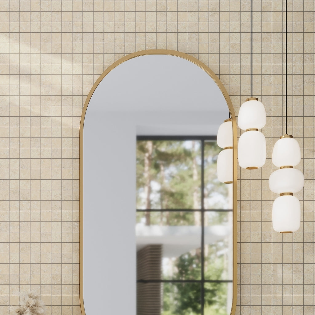 Sand Beige 12x12 Matte Uniform Square Porcelain Mosaic Tile (11 pack, 10.65 sq ft/case)