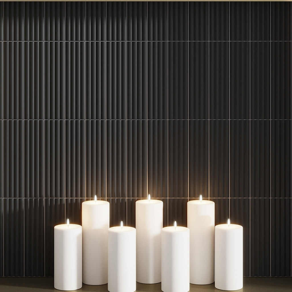Ribbed Tile | Shop Ceramic & Porcelain Tiles for Showers, Walls & More ...