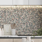 Green Beige 12x12 Matte Recycled Glass Round Mosaic Tile (10.56 sq ft/case, 12-Pack)