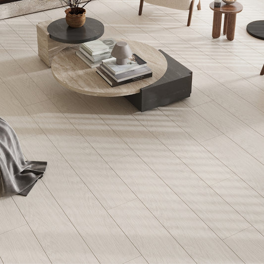 Almond Wood 10x60 Matte Plank Porcelain Large Tile (3 pack, 12.11 sq ft/case)