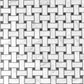 White, Black 12x12 Matte Gres Porcelain Basketweave Mosaic Tile (5.82 sq ft/case, 6-Pack)