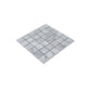 Sample - Smoke Blue 12x12 Matte Gres Porcelain Square Mosaic Tile (5.82 sq ft/case, 6-Pack)