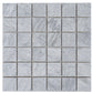 Smoke Blue 12x12 Matte Gres Porcelain Square Mosaic Tile (5.82 sq ft/case, 6-Pack)