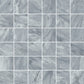 Smoke Blue 12x12 Matte Gres Porcelain Square Mosaic Tile (5.82 sq ft/case, 6-Pack)