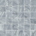 Smoke blue 12x12 matte gres porcelain square mosaic tile with natural stone texture