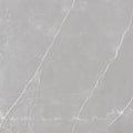 ash gray 24x24 matte finish porcelain tile with subtle white veining large format