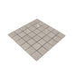Sample - Ash Gray 12x12 Matte Gres Porcelain Square Mosaic Tile (5.82 sq ft/case, 6-Pack)