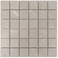 Ash Gray 12x12 Matte Gres Porcelain Square Mosaic Tile (5.82 sq ft/case, 6-Pack)