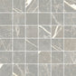 Sample - Ash Gray 12x12 Matte Gres Porcelain Square Mosaic Tile (5.82 sq ft/case, 6-Pack)