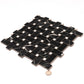 Nero Black, White 12x12 Matte Gres Porcelain Basketweave Mosaic Tile (5.82 sq ft/case, 6-Pack) - Sample