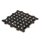Nero Black, White 12x12 Matte Gres Porcelain Basketweave Mosaic Tile (5.82 sq ft/case, 6-Pack)